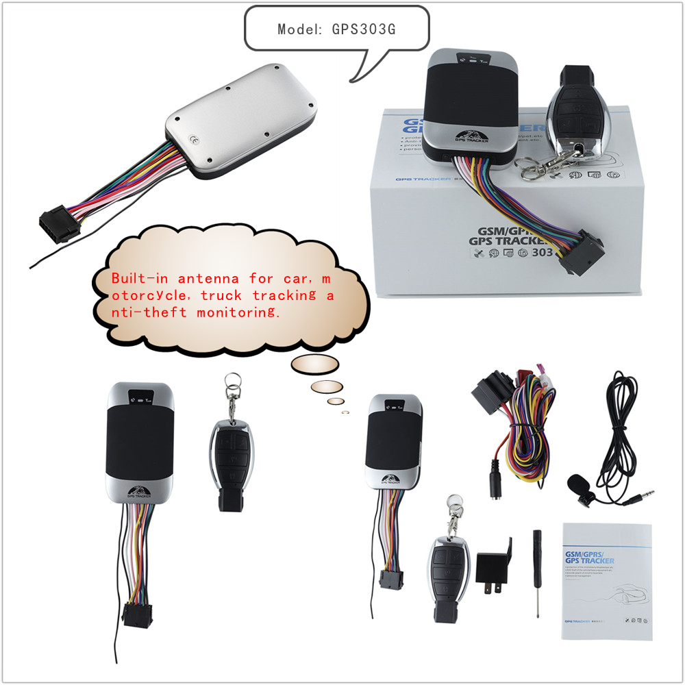 Coban Factory GPS Tracker TK303F/303G Waterproof Function Truck Car GPS Tracking Device Free IOS Android Apps