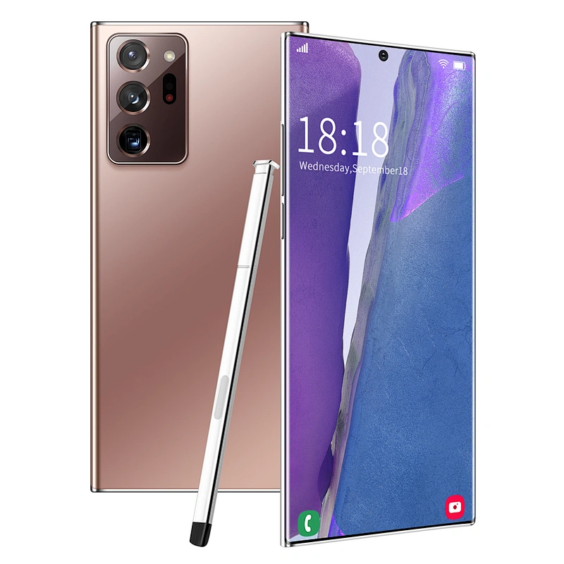 New arrival Note 20U+ smartphone android 2GB+16GB unlocked smart phones Dual sim phones mobile android