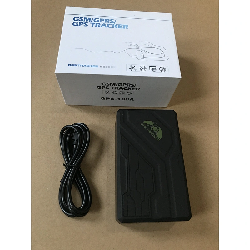 Easy hide Gps car tracker TK108A gps Powerful Magnet Waterproof  With 10000mAh battery