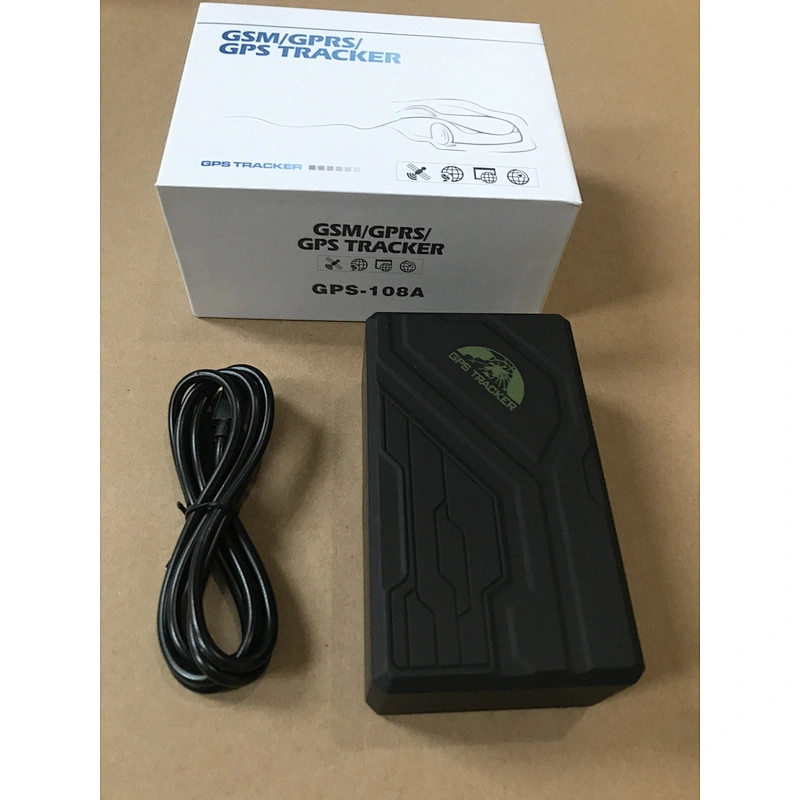Easy hide Gps car tracker TK108A gps Powerful Magnet Waterproof  With 10000mAh battery