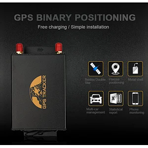 GPS Tracker With Camera And Dual Sim Card Slot For Vehicle Long Transportation GPS 105 B