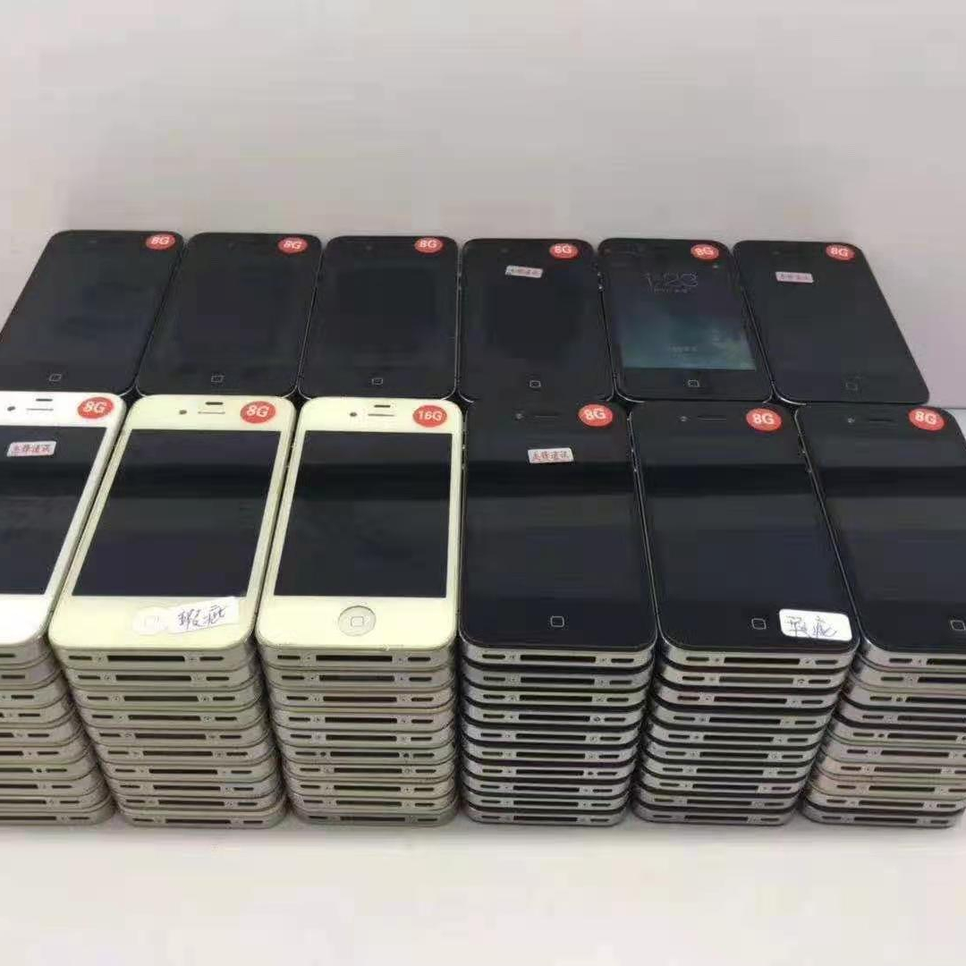 Wholesale cheap used phones A grade smart phone unlocked Original for Iphone 4 4s 8gb 16gb 32gb  64gb