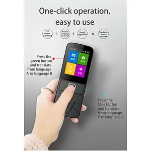 New 2.4inch Screen Portable Voice Translator T10 Support 137 Languages Translator Device