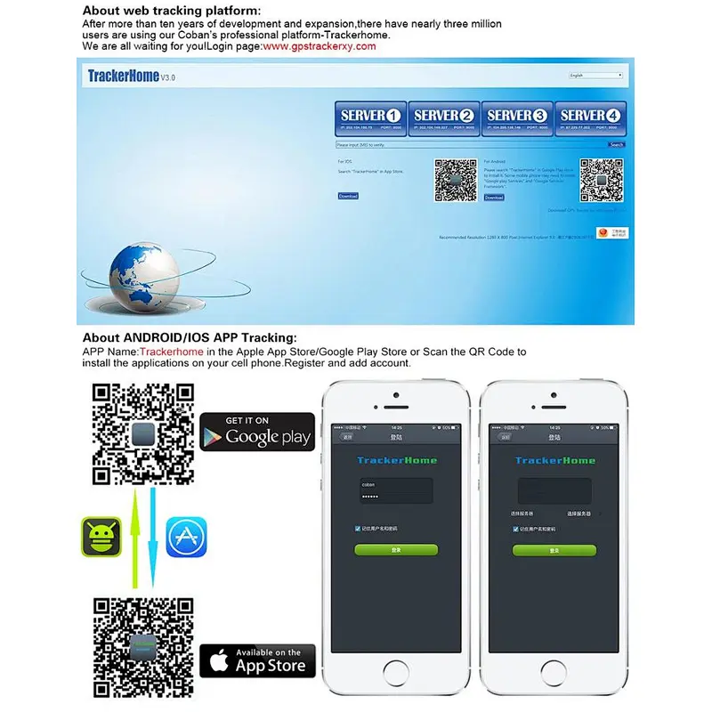 Smart GPS Tracker Real Time Car Tracking Outdoor Use Car GSM/GPRS/GPS Vehicle GPS Tracker 303I/303H