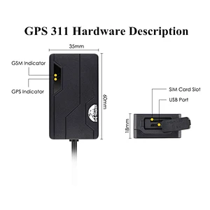 Patented Products GPS 311 Coban Traker GPS Tracking Car Vehicle Motorcycle With Optional Alarm Siren Cheap Mini GPS Tracker