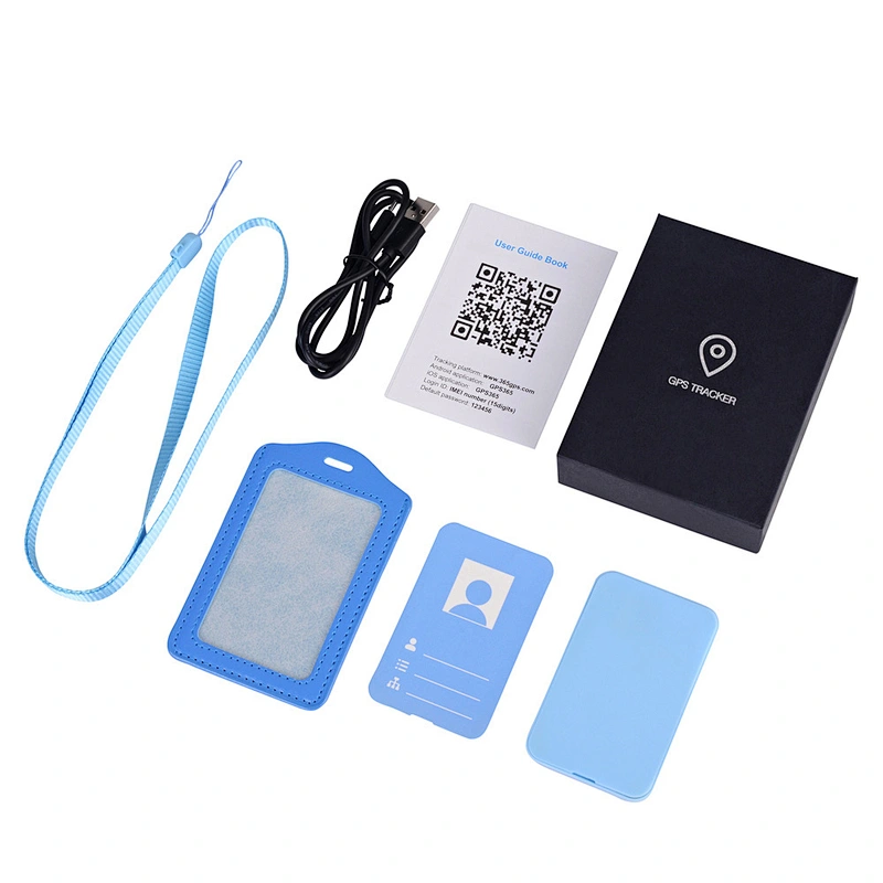 Personal GPS Tracker SOS Student Card Mini GPS Tracker 1500mAh ID Card GPS Support Double Call For Children