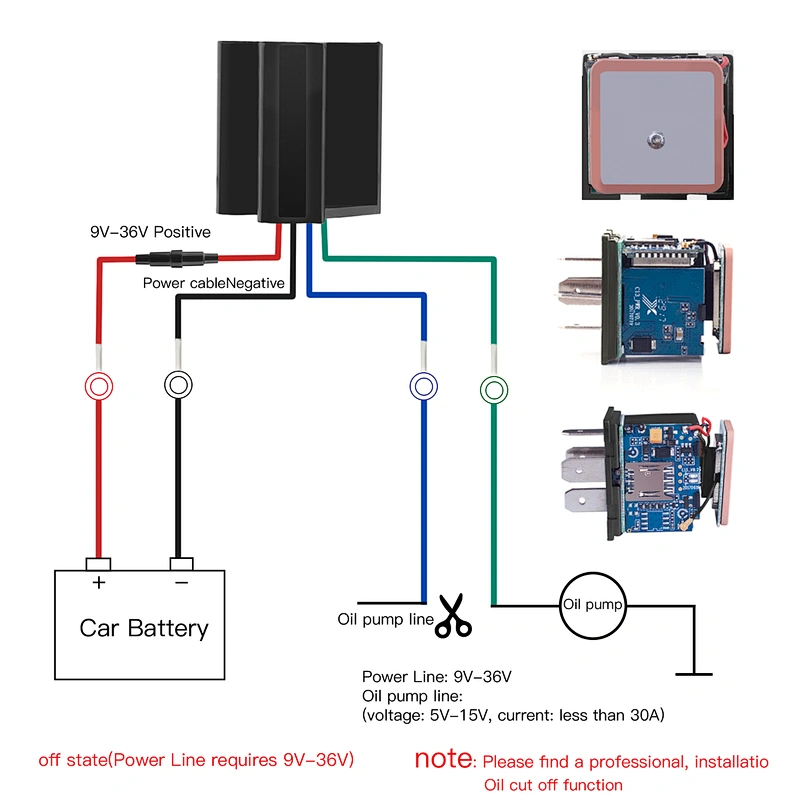 Real time C13 gps Relay Tracking Device Remote Cut Off Engine for motorcycle/bike/car gps tracking device