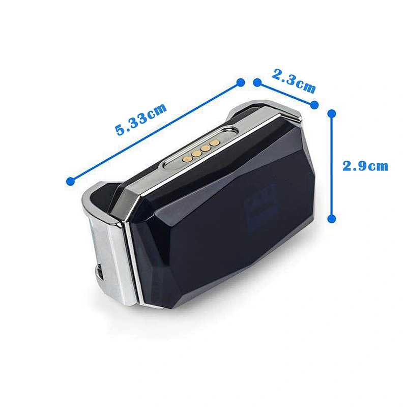 Hot Selling Leather Pet Collars 800 mA Mini Pet Tracker GPS Tracking Positioning Device GSM G12P Durable Waterproof Safe Pet GPS
