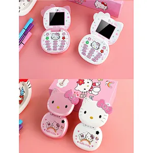 Hot Sale K688+ Flip Mobile Phone For Kids Mini Cute Phone For Christmas Birthday Gift