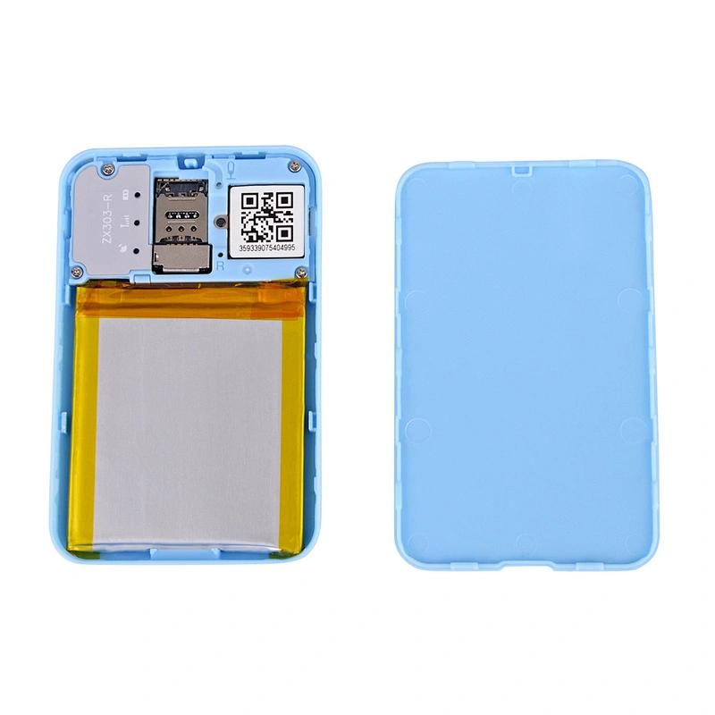 Slim School Student Handheld ID Card Mini GPS Tracker With SOS Button Employee Card GPS