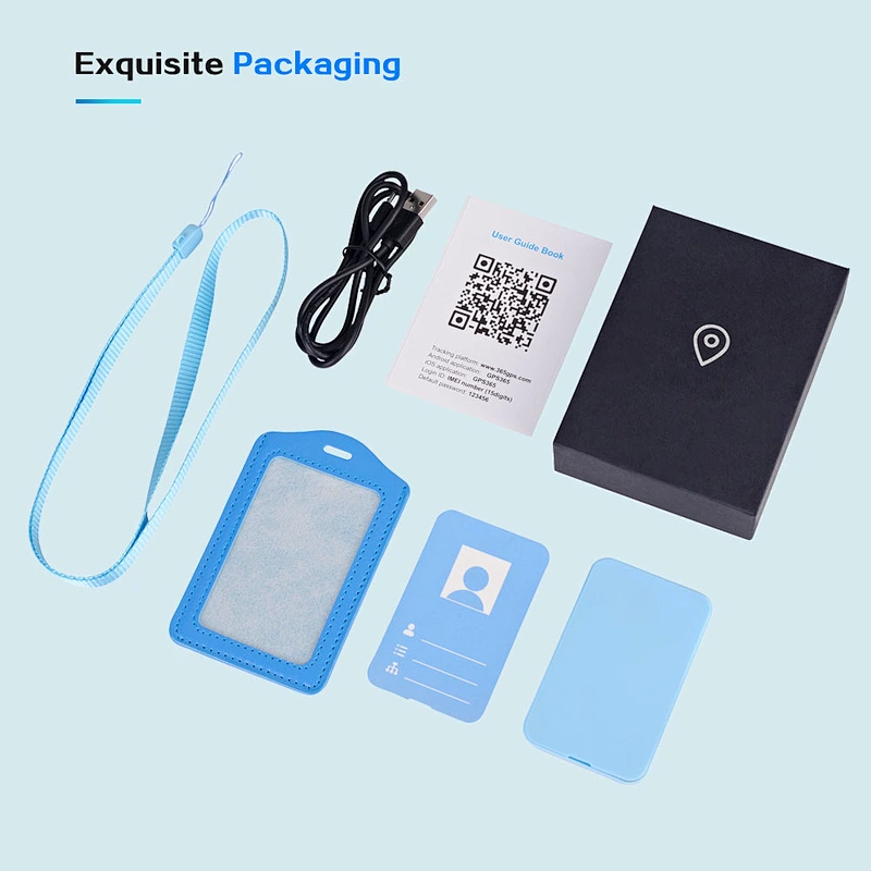2020 GSM Wifi LBS Ultra-thin GPS ID Card W/ Real Time Tracking Wifi Attendance Playback for Student Office SOS double call