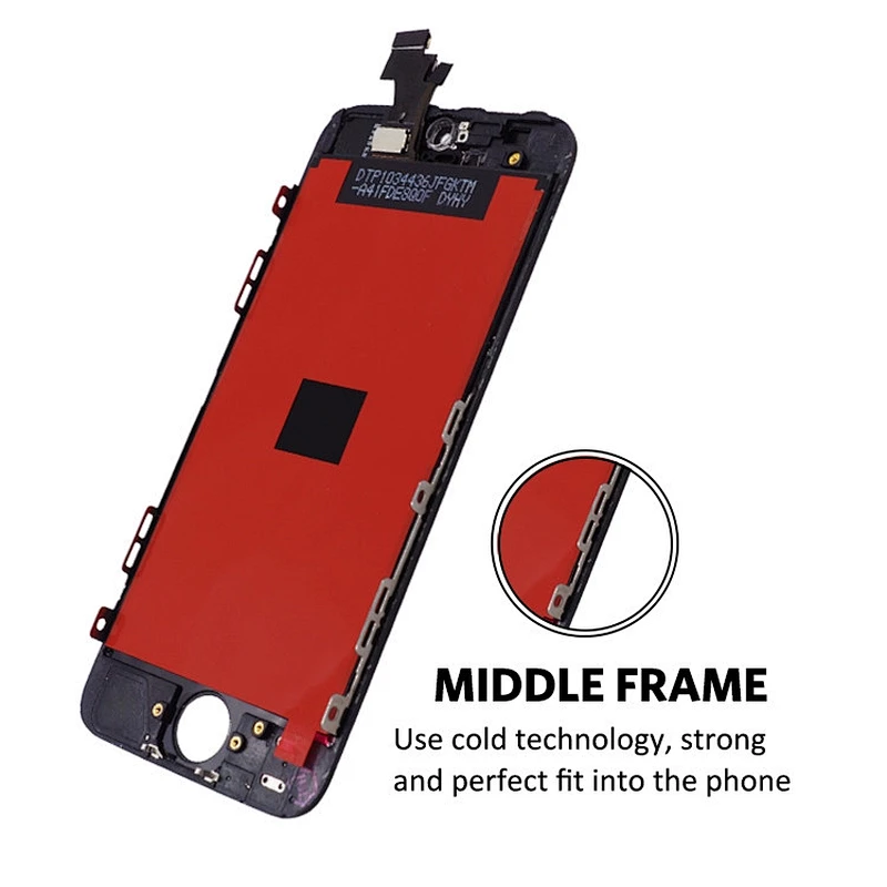 China Manufacturers Cell Mobile Phone Spare Parts Mobile Phone Screen for iPhone 5 LCD Display