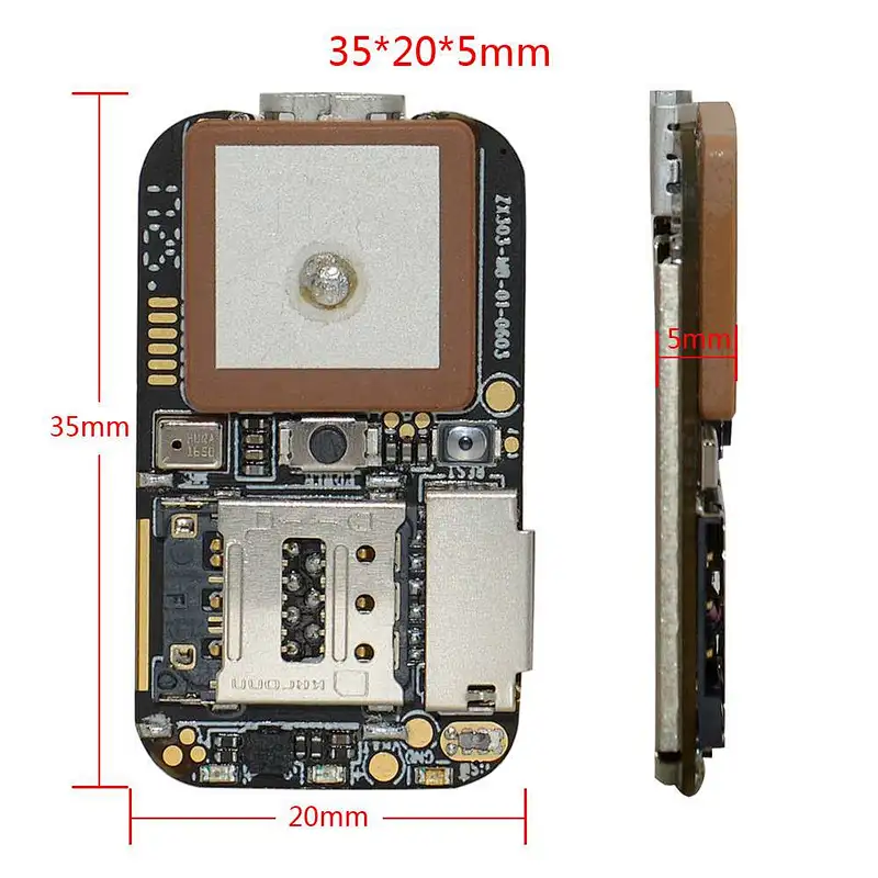 Mini GSM CPB Board ZX303 GSM+Wifi+GPS+LBS gps mini tracker with SOS Alarm Real-Time with Web App tracking