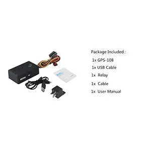Cheap Portable strong magnetic gps tracker GPS108 built in battery 10000 Mah locator hidden car GPS tracking device
