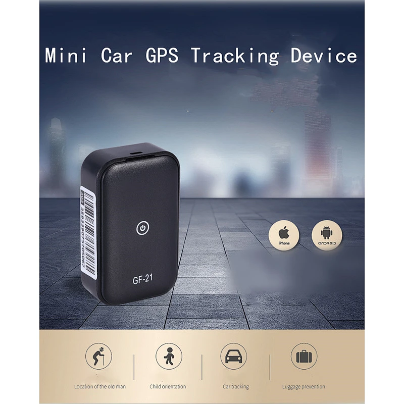 2021 New Mini Portable GF21 GPS Tracker For GPS+ AGPS+LBS+WIFI Real-Time Tracking GPS Tracker Drop shipping