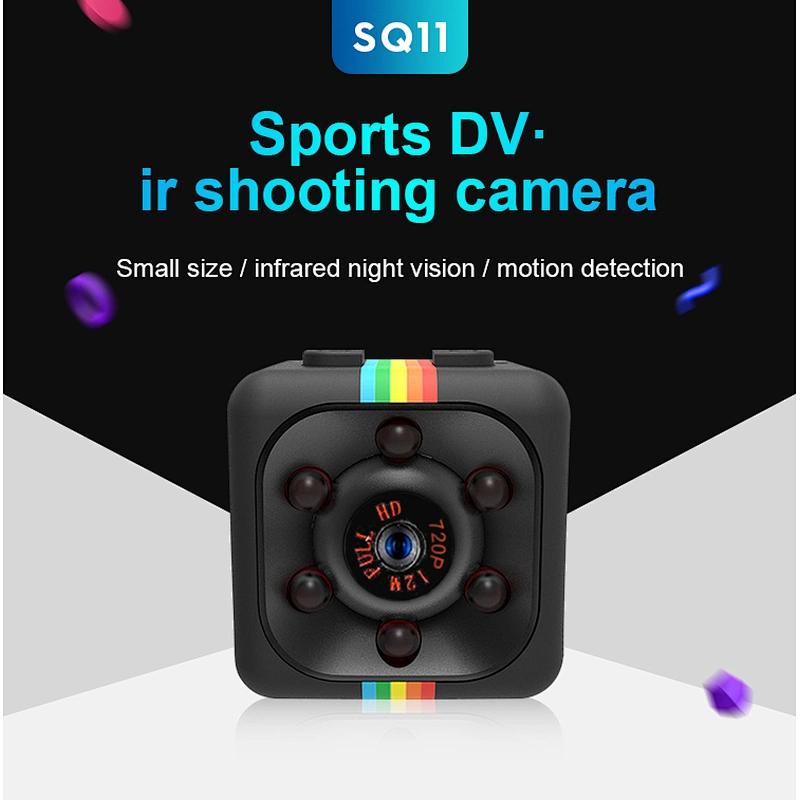 Amazon Hot Items SQ11 Mini Camera 1080P HD Night Version Hidden Mini Spy Camera