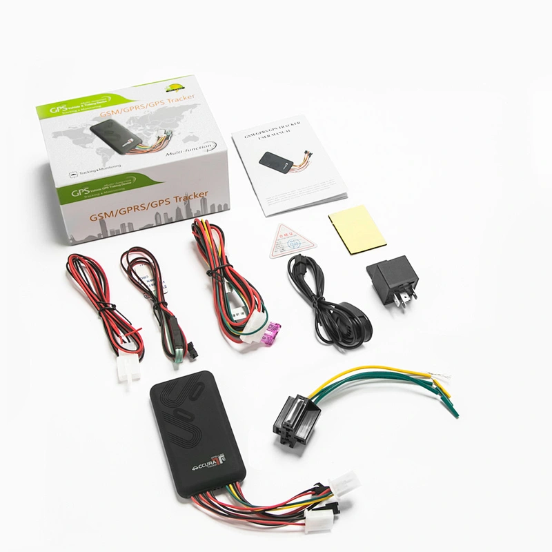 Newest product accurate Vehicle Tracker Manual Gps Gt06 Vehicle GPS Tracker with Relay SOS ACC