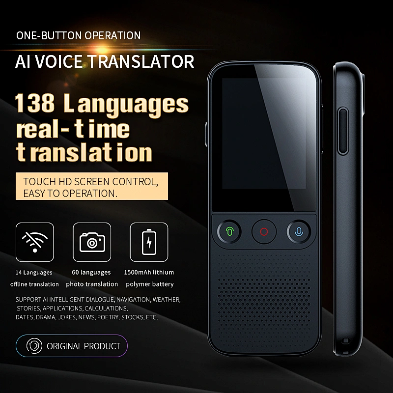 2019 aliexpress portable voice translator T10 Pro Wifi camera offline translation language translate machine OEM/ODM For Travel