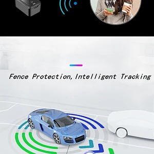 Multiple Power Saving Modes GPS Tracker Device The Smallest Real Time  Mini GPS Tracker GF-09