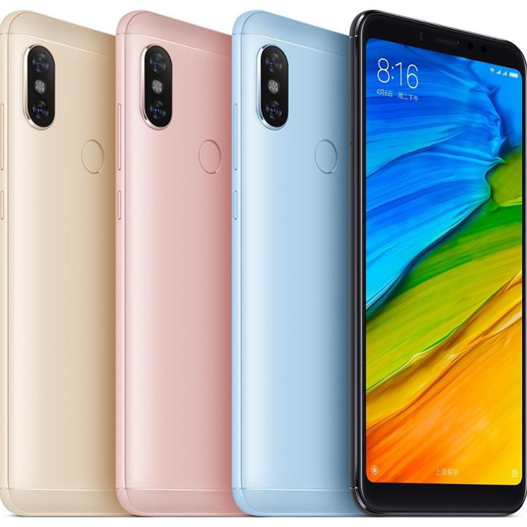 High Quality 4G Android 8.0 Cellphone Unlocked 4G+64G Android Mobile Phone For Xiaomi Red Mi Note 5