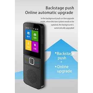 New 2.4inch Screen Portable Voice Translator T10 Support 137 Languages Translator Device