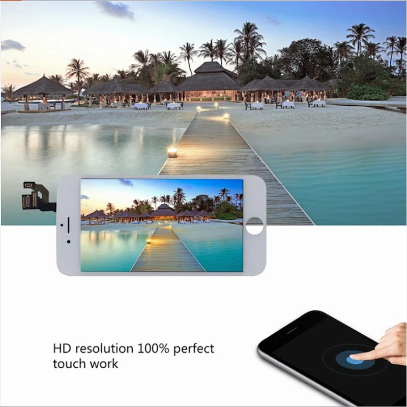 LCD For iPhone 6 Plus Display No Dead Pixel With 3D Touch Screen Assembly Replacement For iPhone 6s