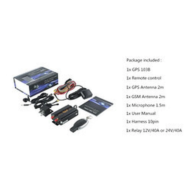 Real time vehicle tracking gps device gps tracker 103B Coban TK 103A with remote control for vehicle/car/motorcycle