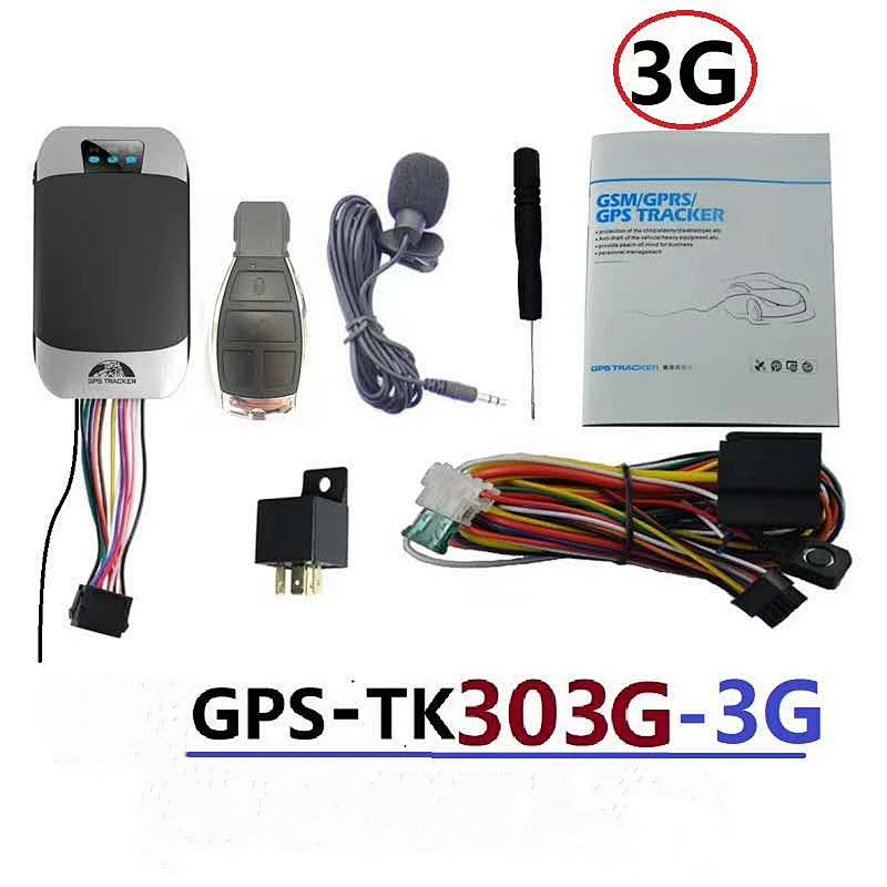 Hot Seller Car Tracker CoBan GPS 303F/303G 3G Waterproof GPS Car Tracking Device With Free GPS Tracking Platform And APP Tracker