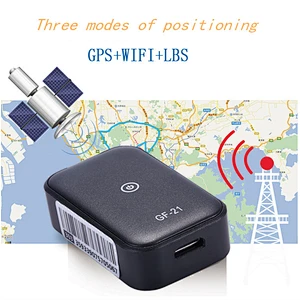 2021 New Mini Portable GF21 GPS Tracker For GPS+ AGPS+LBS+WIFI Real-Time Tracking GPS Tracker Drop shipping