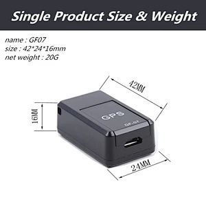 Factory cheap price mini waterproof GPS car tracker TK07 for heavy truck vehicle gps tracker