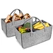 Factory custom new fashion casual all purpose large tote bag felt shopping bag felt storage bag