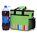 Custom new hot selling insulated polyester insulated beer bags zip picnic basket polyester lunch cooler bag