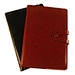 Fuyuan factory custom fabric buckle closure vegan leather a5 book cover