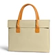 2019 15.6 inch eco friendly laptop business bag thin and light leather handle Fuyuan bag factory