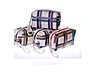 Factory custom eco beauty barrel elegant ziplock makeup bag cosmetic holder bag