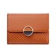 Wholesale women wallets small cheap price small short portable luxury  slim genuine leather wallets for women fashionable