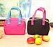 Wholesale OEM low price family portable waterproof thermal polyester aluminum foil inner tote thermal lunch cooler bag