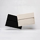 New fashion briefcase sleeve clutch hand bag plain canvas clutch bag