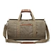 Wholesale custom logo simple style durable vintage shoulder large luggage bag canvas travel spend the night duffle bag