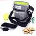 Custom private label nylon crossbody pet sling bag eco friendly dog poop bag holder dog treat fanny pack dog treat pouch