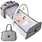 Custom Private Label Multi-Function Convertible Diaper Messenger Tote Bag For Men