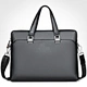Fashion men's business bag pu briefcase male handbag man laptop bags briefcase handle office briefcase