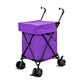 China factory New Style Fashion Shopping Trolley bag Four Wheels Folding Shopping Cart