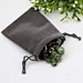 Factory Custom LOGO Reusable Gift Drawstring Bag Velvet Necklace Ring Watch Jewelry Pouch Bag Velvet Pouch