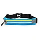 Neoprene new style led waist bag sport running waist pouch smart phone key waist bag with reflective stripe