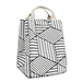 Hot custom japanese style portable cooler bag durable printed cooler canvas lunch insulated bag