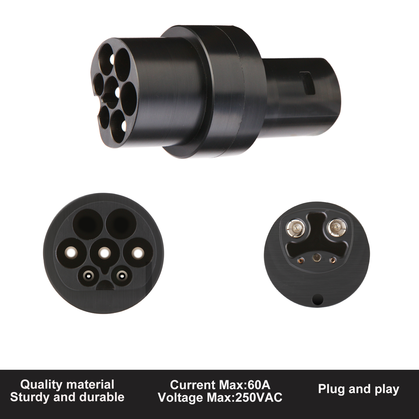 AC EU Standard Type 2 Adapter  New Energy  Adapter In Slowing Charging Station