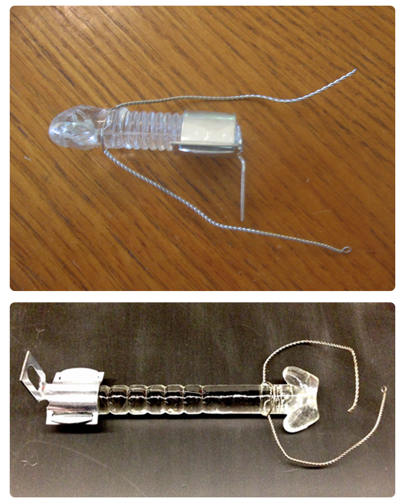 labor saving tube clip