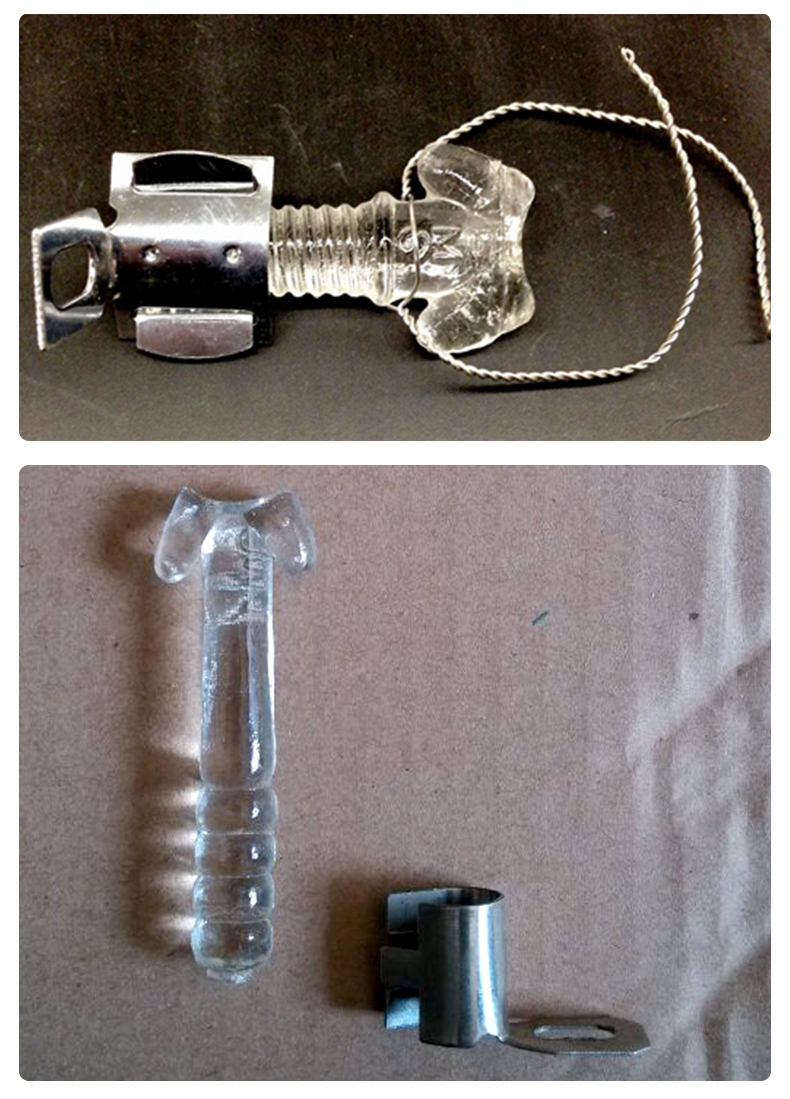 snap-in tube support