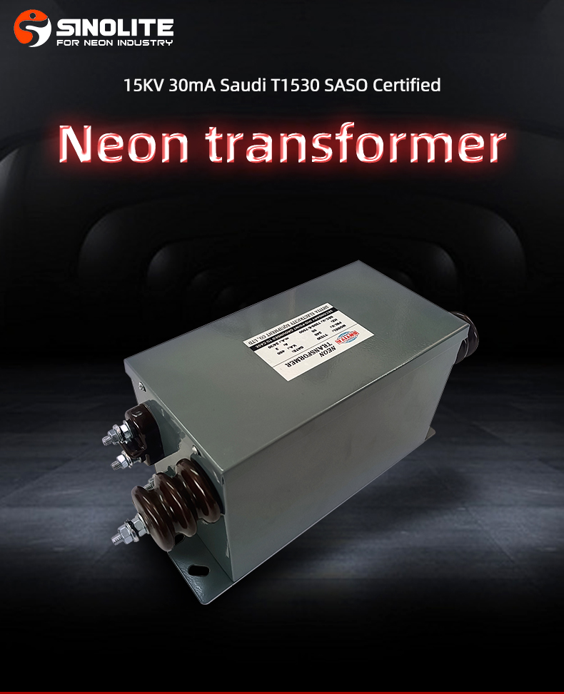 SASO certified neon transformer